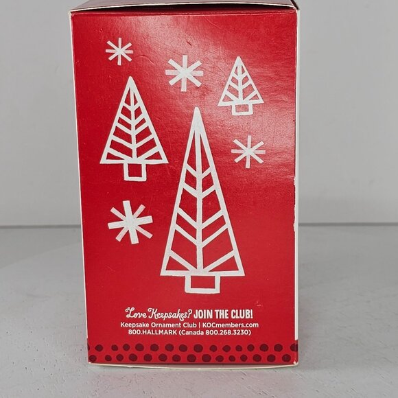 Hallmark Keepsake Peppermint Bark Christmas Tree Ornament Motion-Activated Sound - Picture 3 of 9